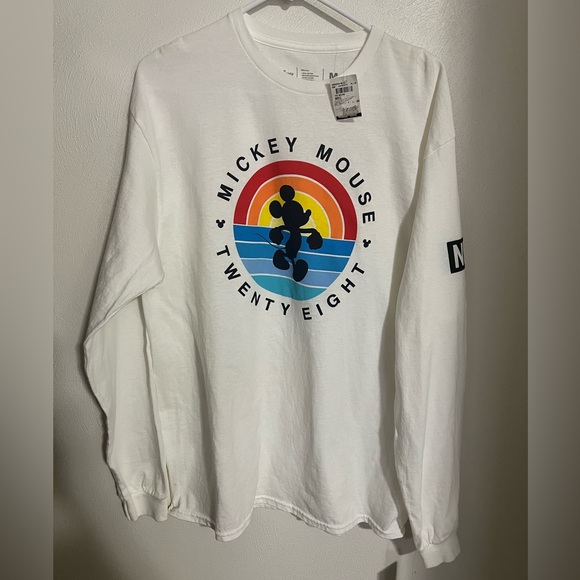 Disney Other - DISNEY X NEFF Classic Mickey Mouse Long Sleeve T Shirt Men's Size M *NWT*
